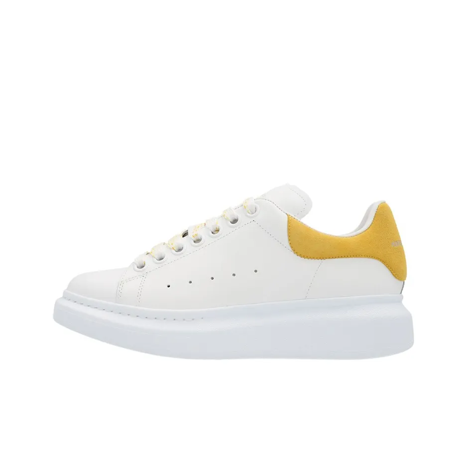 Alexander McQueen Oversized Shoes 'White Yellow' Women's