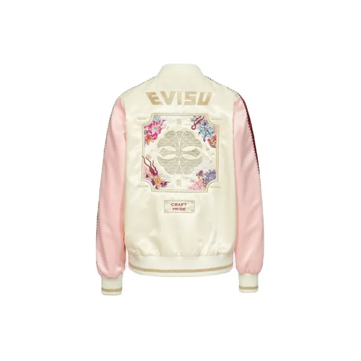 EVISU Jackets Women's White/Pink