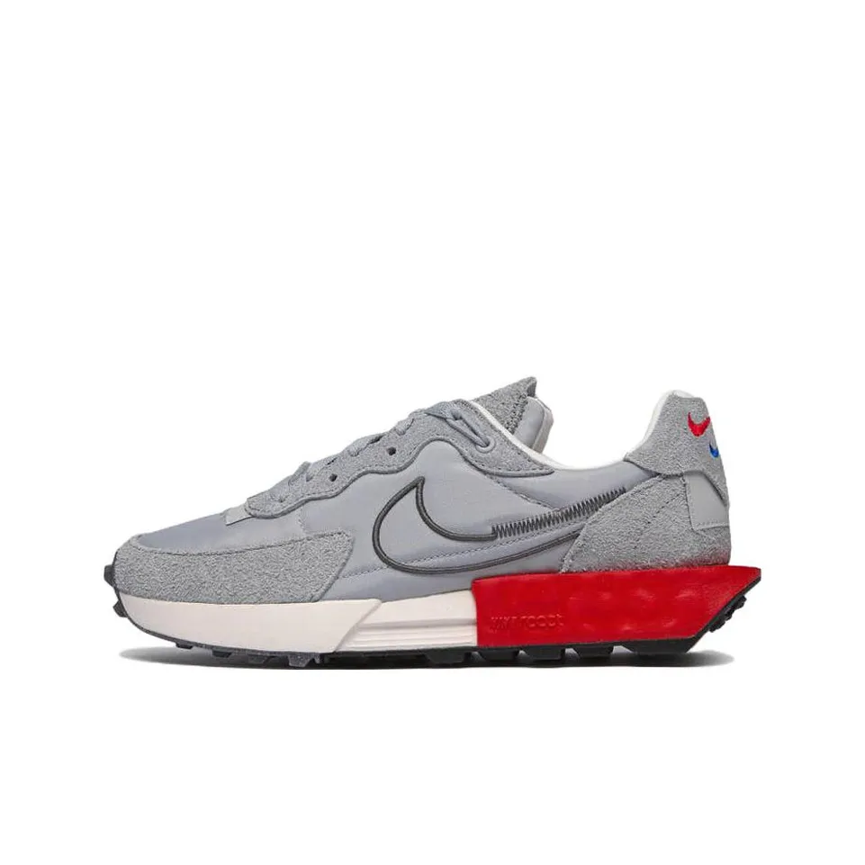 Nike Fontanka Waffle Grey Red Women's