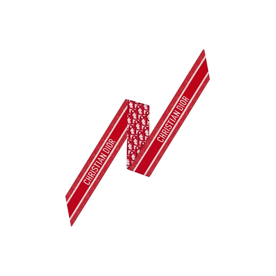 DIOR Шарфы из шелка Tutov Унисекс Красный