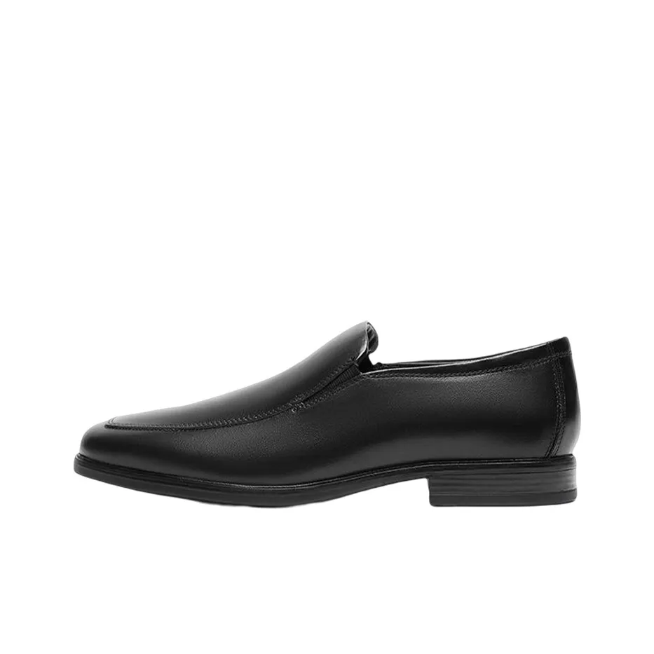 Clarks Dress Shoes Men's Low Top Black