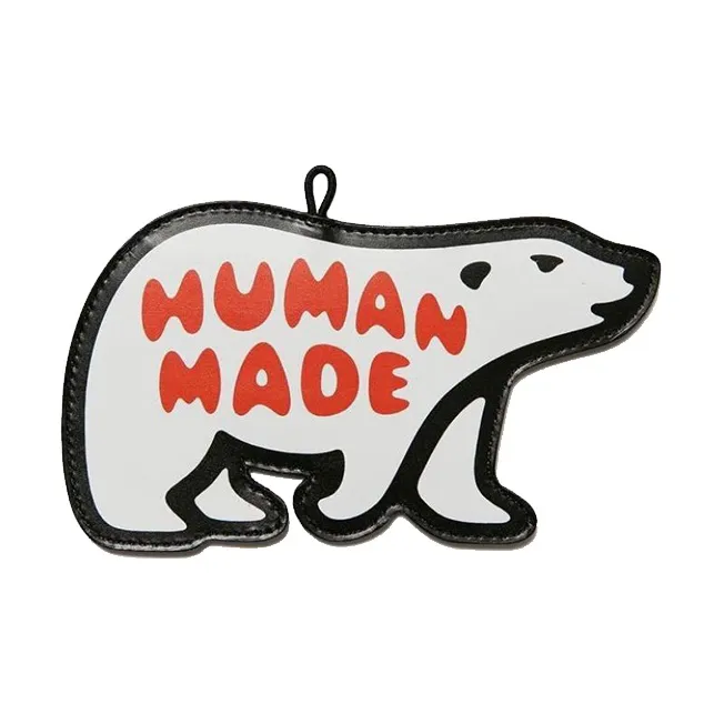 HUMAN MADE Cow Leather Card Holder Regular Women's White