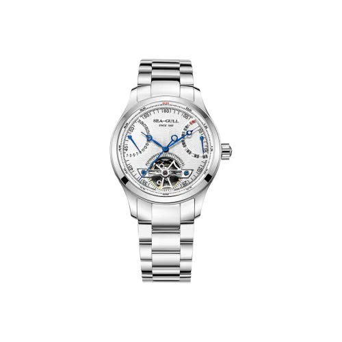 Sea Gull Автоматический Механический Movement Мужские LE BRASSUS Часы 39мм*39мм*13мм Белый