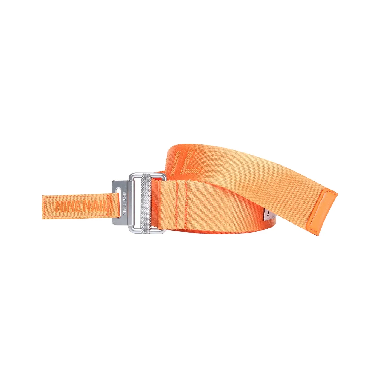 NINE NAIL Smooth Buckle Nylon Canvas Belts Unisex Width 3.7cm
