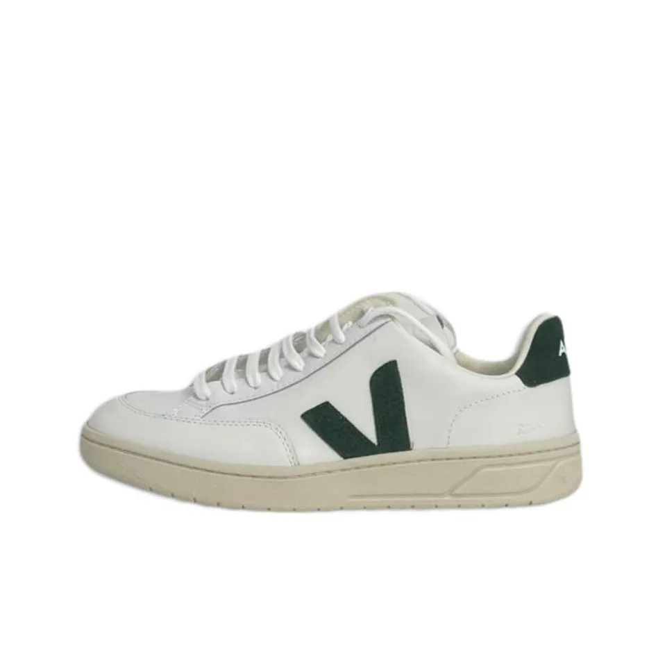 VEJA V 12 Leather Sneaker 'White Green' Women's
