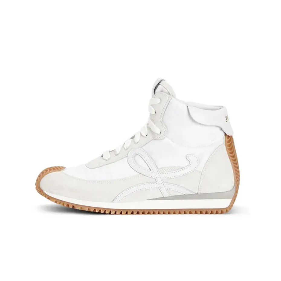 LOEWE Flow Runner High Top Casual Shoes Women's White