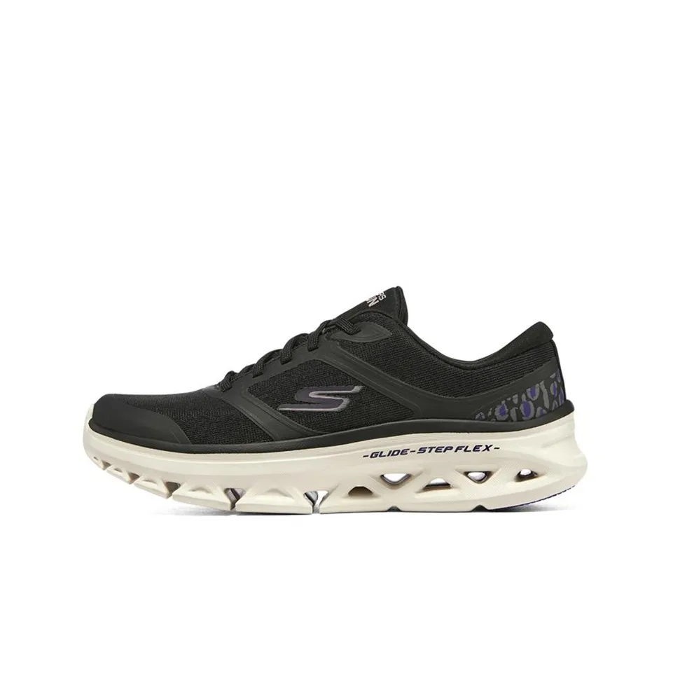 Skechers Go Run Glide Step Flex 'Black Beige' Women's