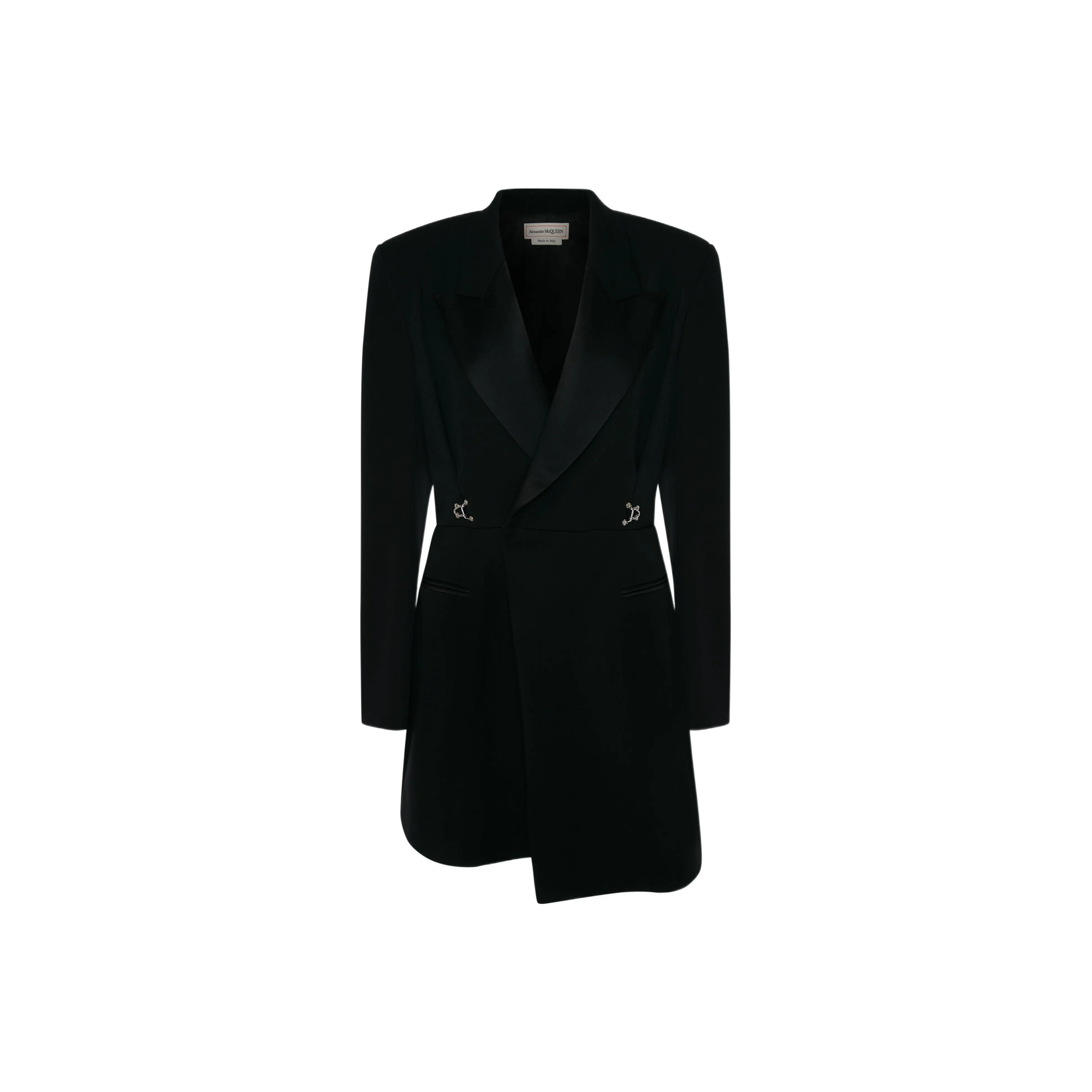 Alexander McQueen SS22 Evening Dress Women's Black