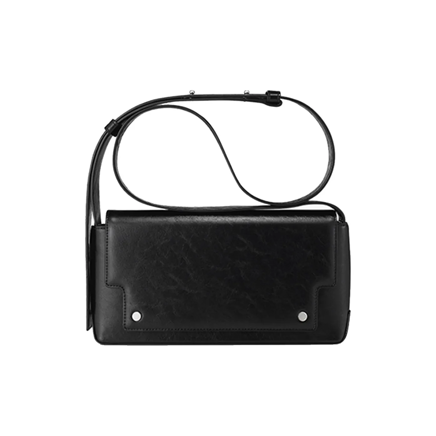 FIND KAPOOR Artificial Leather Shoulder Bag Crossbody Bag Regular Unisex Black/Green/Ivory White
