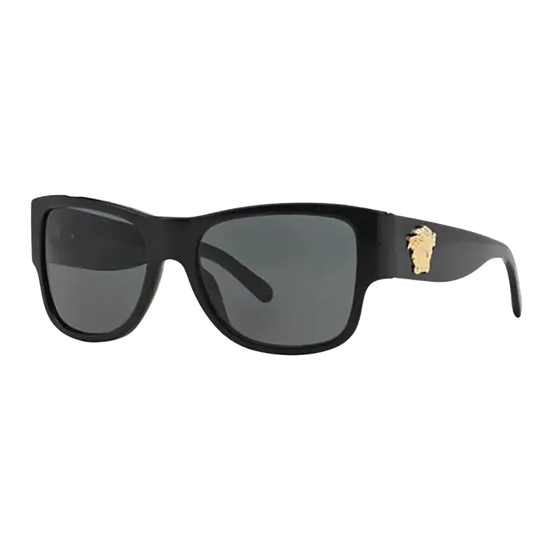 VERSACE Square Sunglasses Unisex Black
