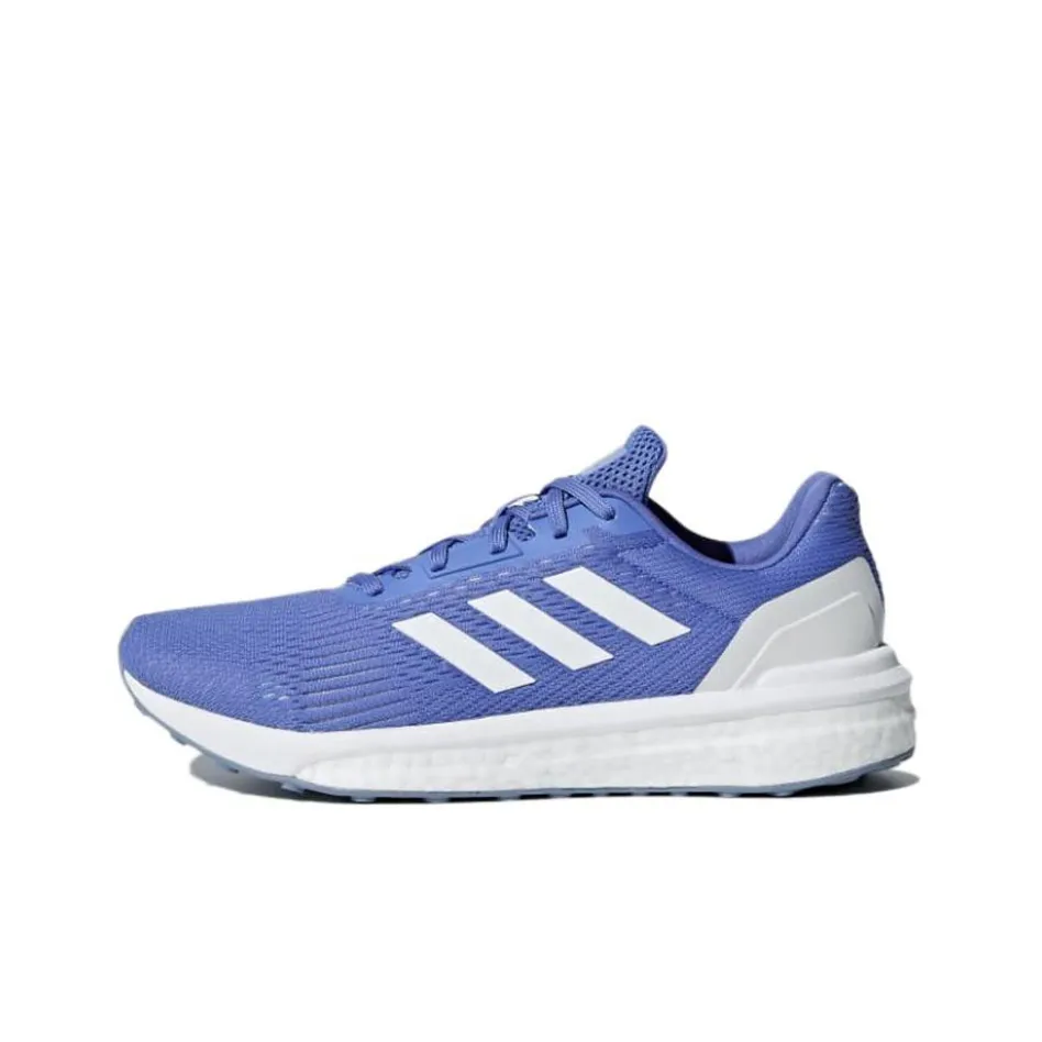 Adidas Solar Drive Устойчивый к истиранию Низкий Топ Марафон Беговые кроссовки Женские Синий