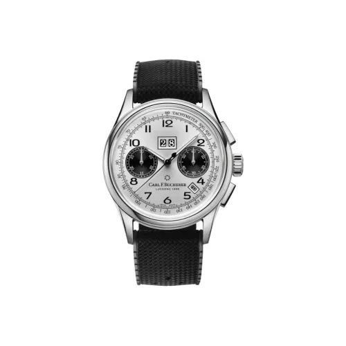 Carl F.Bucherer Механический Движение Мужские Carl F. Bucherer Collection Часы 41 мм Серебряные