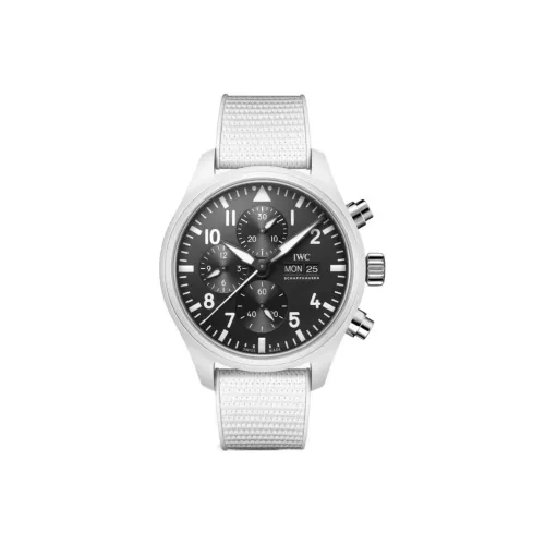 IWC Автоматический Механический Movement Мужские Часы Pilot Collection 44,5 мм Черные