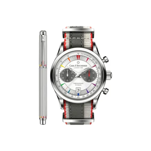 Carl F.Bucherer Автоматический Механический Movement Мужские Часы MANERO Collection 43 мм Серебряные