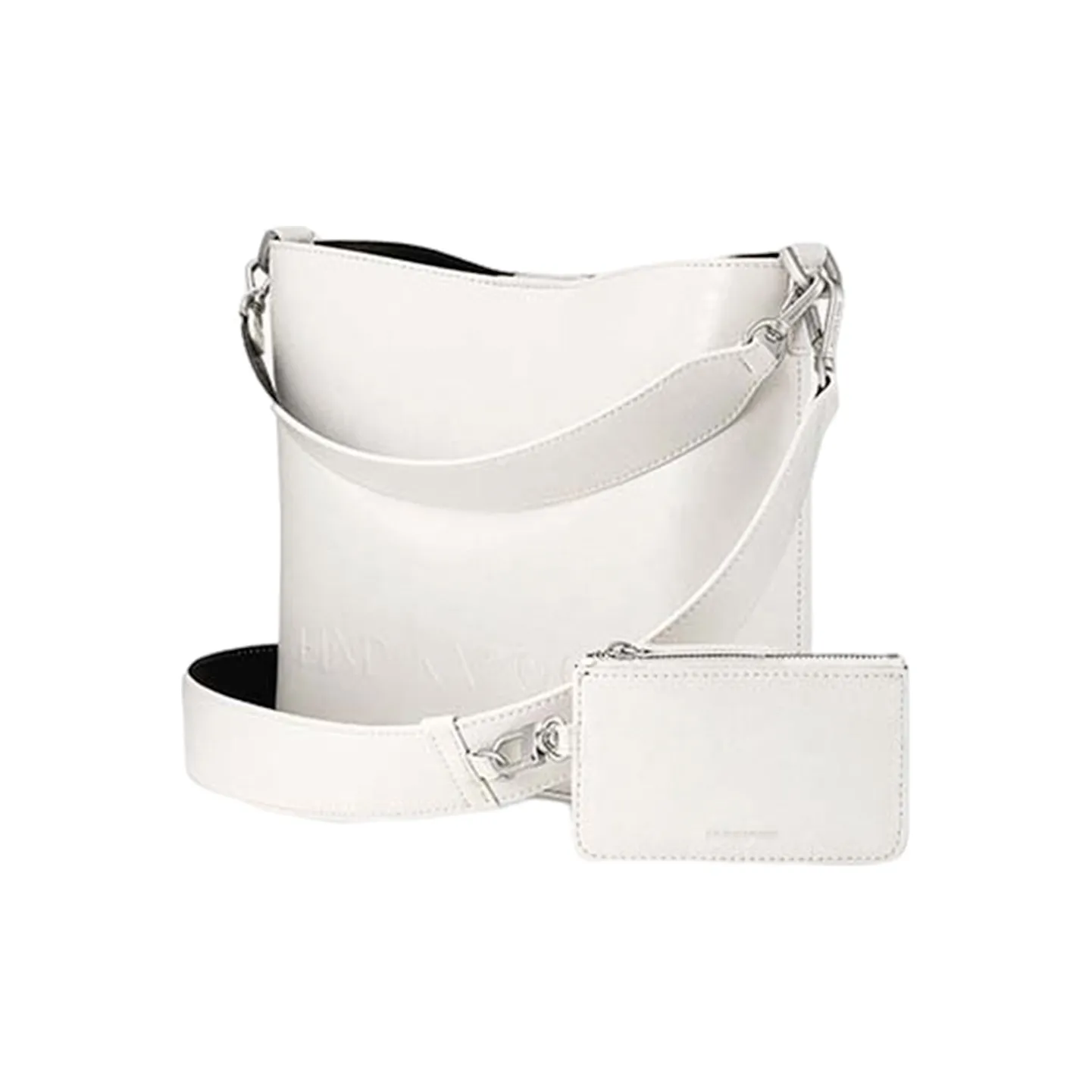 FIND KAPOOR Сумка через плечо из искусственной кожи сумка на плечо стандартная унисекс цвет слоновая кость