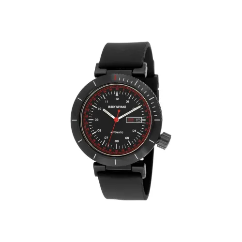ISSEY MIYAKE Автоматический Механический Часы Мужские Movement 45mm*14mm Черные