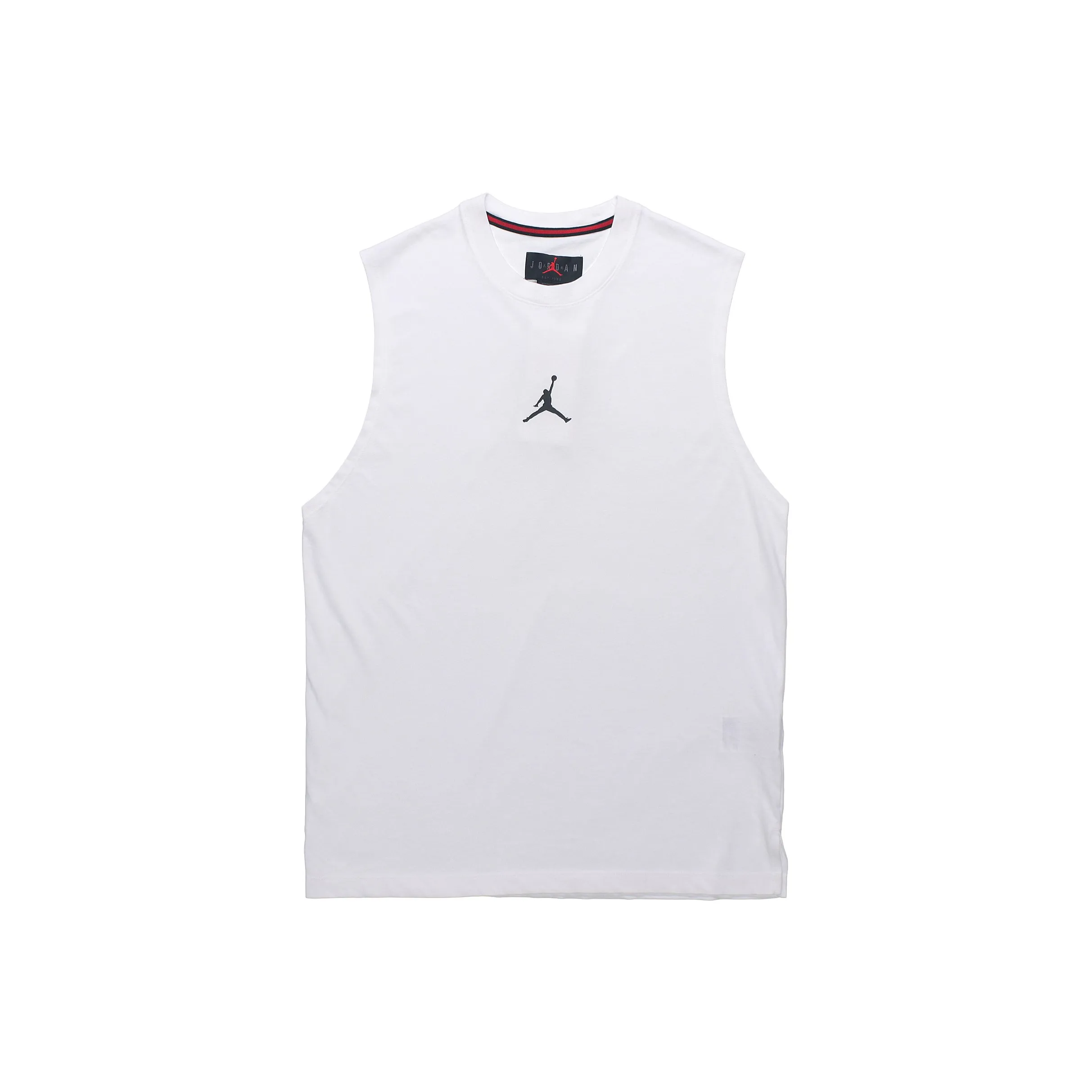 Jordan Air Men's Training Quick Dry Knit Crewneck Sleeveless Tank White