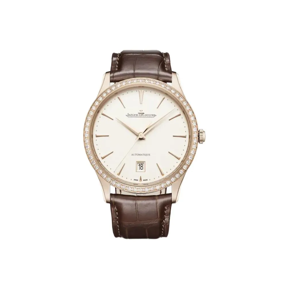 JAEGER LECOULTRE MASTER ULTRA THIN Collection Automatic Mechanical Movement Men's Watches Watch 39mm White Dial