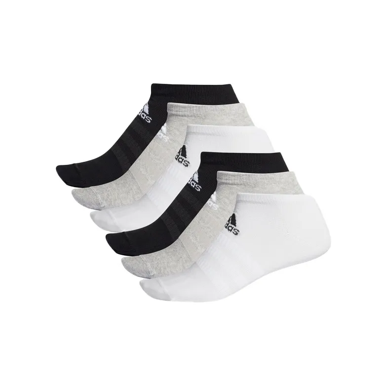 Adidas Ankle Socks Unisex Black White Gray