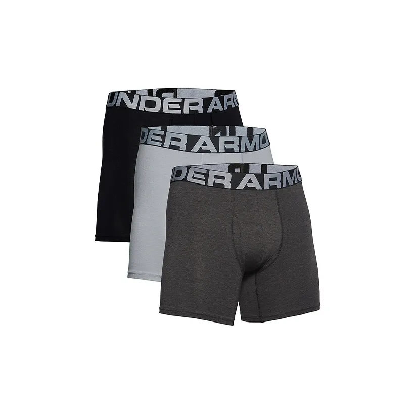 Under Armour Underpants Men's 3 Pack Black/Dark Gray/Light Gray