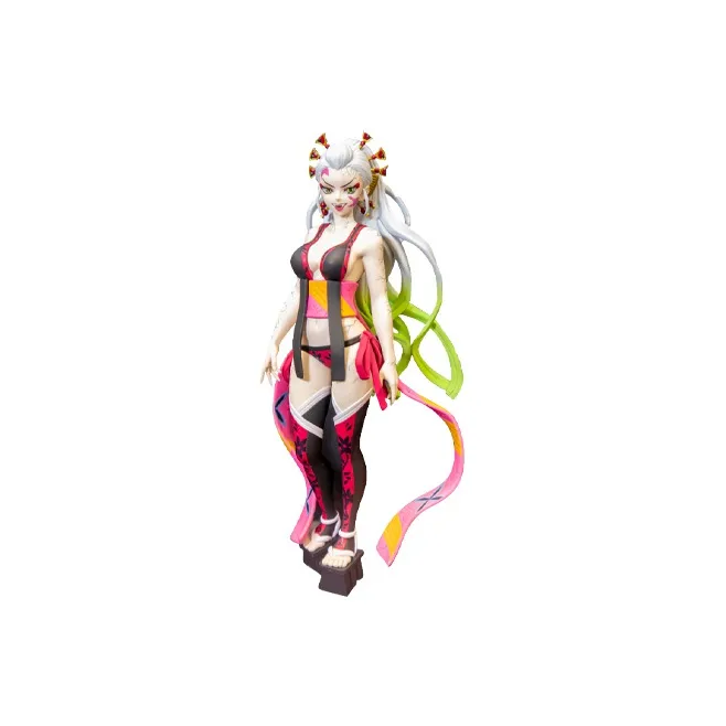 BANPRESTO Demon Slayer  Kimetsu No Yaiba Characters Glass Factory, Ghost Costume, 9 Form, Daki Bonus Gifts