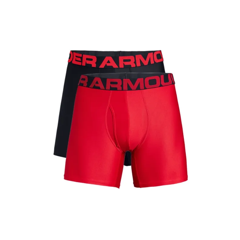 Under Armour Tech Red Men's Boxer Briefs