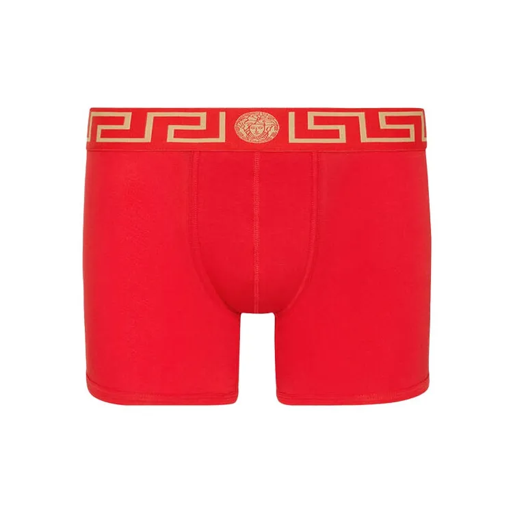 VERSACE Greca Border Long Boxers