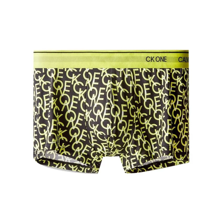 CALVIN KLEIN Boxers Мужской 1 упаковка Желтый