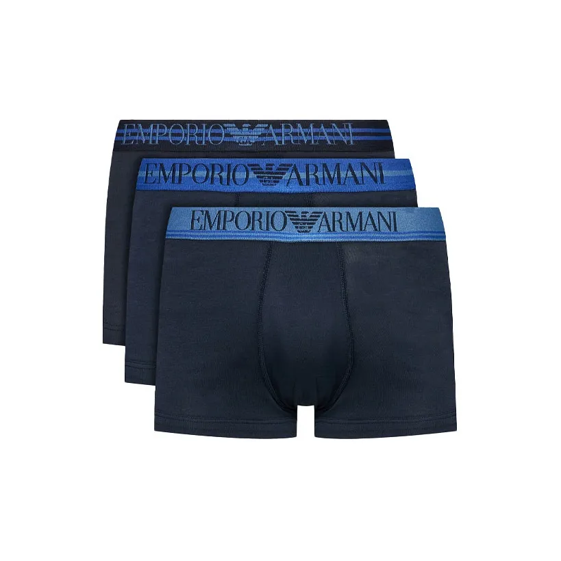 EMPORIO ARMANI Трусы Мужские упаковка из 3 штук синий