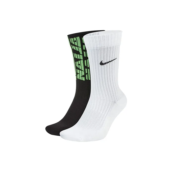 Носки Nike Crew Унисекс 2 упаковки многоцветные
