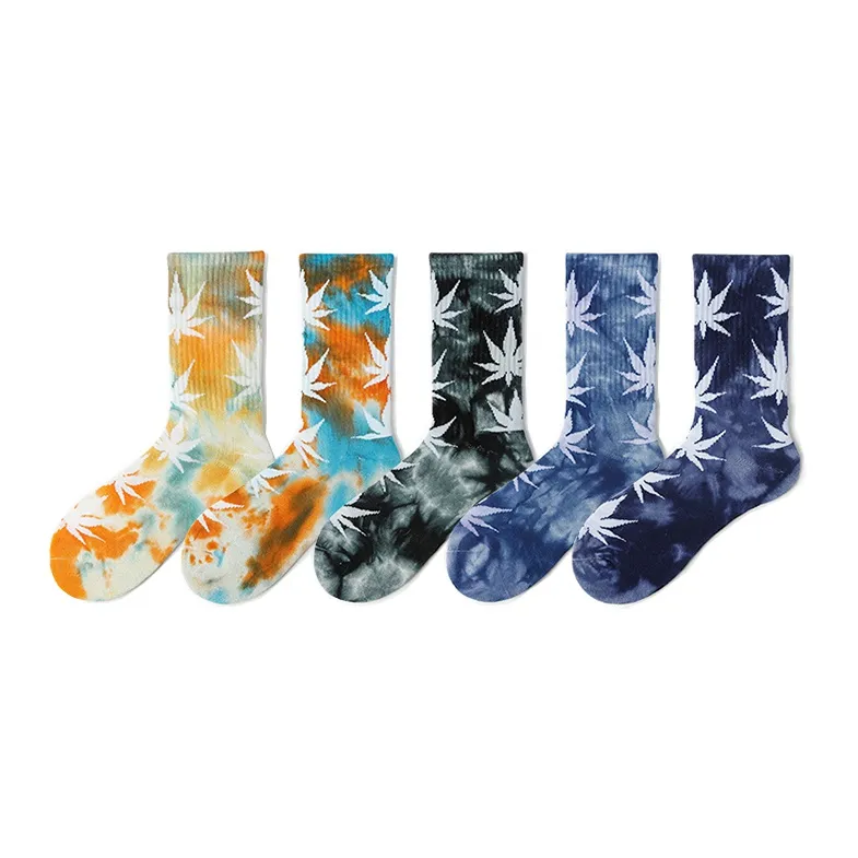 Yiwu Color Moisture Wicking Home Sports Knee High Socks Spring, Summer, Fall, And Winter Men's 5 Pack Yiwu Color