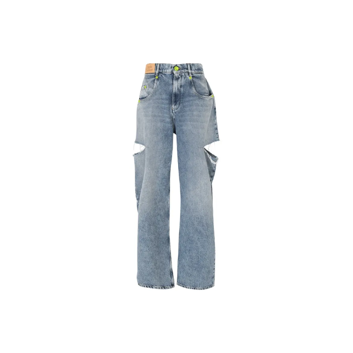 Charlie Luciano Wide Leg Jeans Fall Unisex Blue
