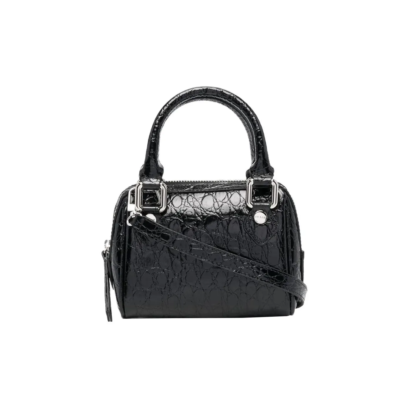 By Far Dora Embossed Mini Shoulder Bag