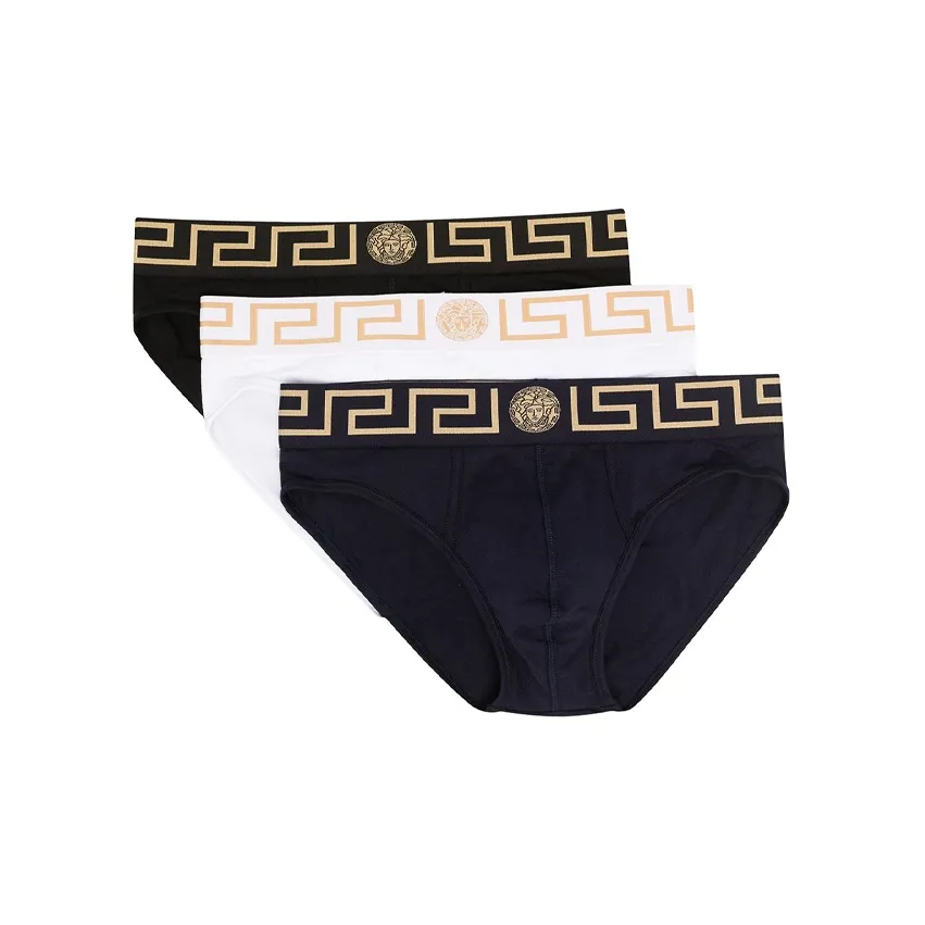 VERSACE Greca Medusa Head Three piece Briefs Set