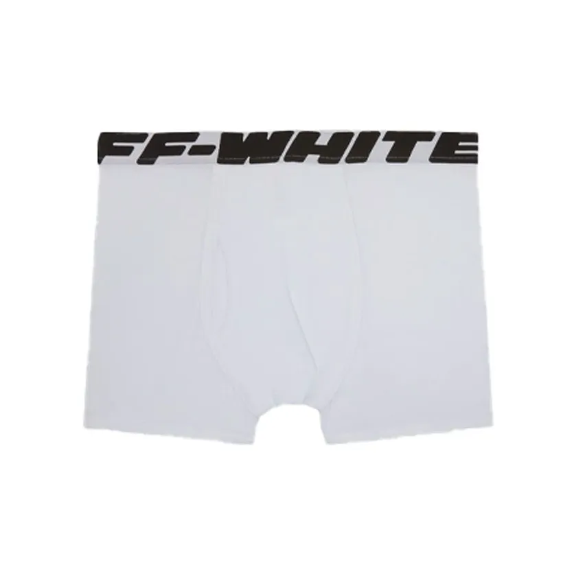 Off Белый SS22 3 Пачки Белые Мужские Боксеры