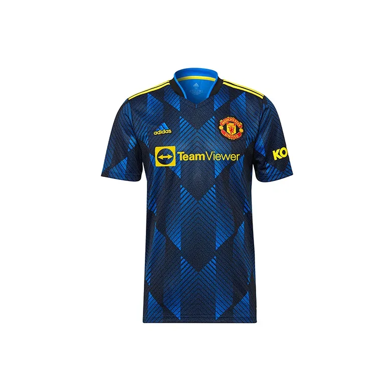 Adidas MANCHESTER UNITED THEATRE OF DREAMS Soccer Jerseys Men's Blue