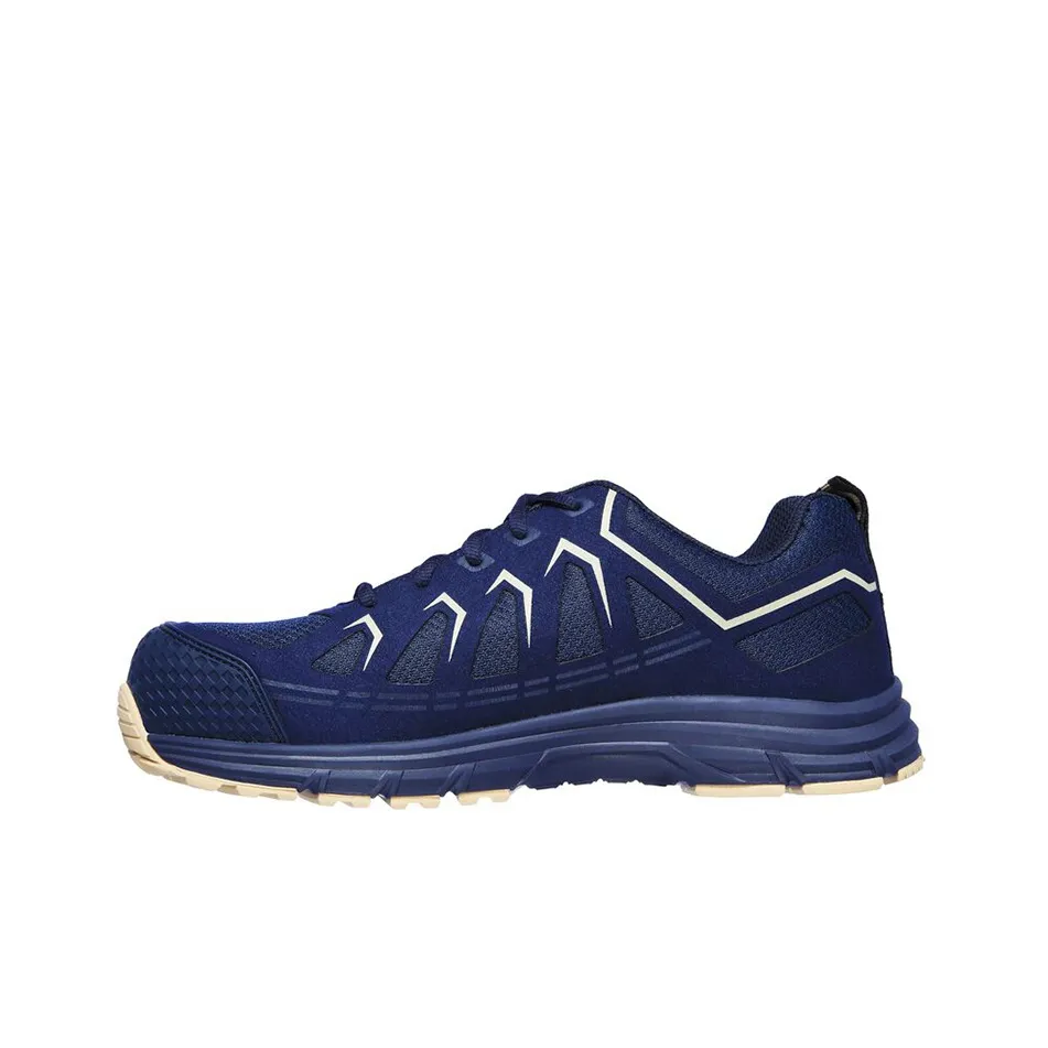 Skechers Work Casual Shoes Men's Low Top Blue