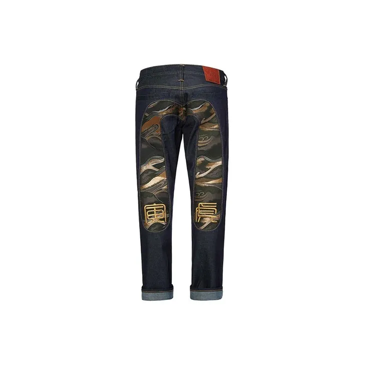 EVISU Jeans Men Denim Blue