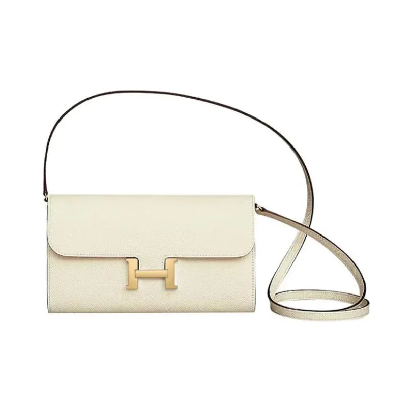 HERMES Constance To Go Epsom Calfskin Wallet, Crossbody Bag, Shoulder Bag Women
s