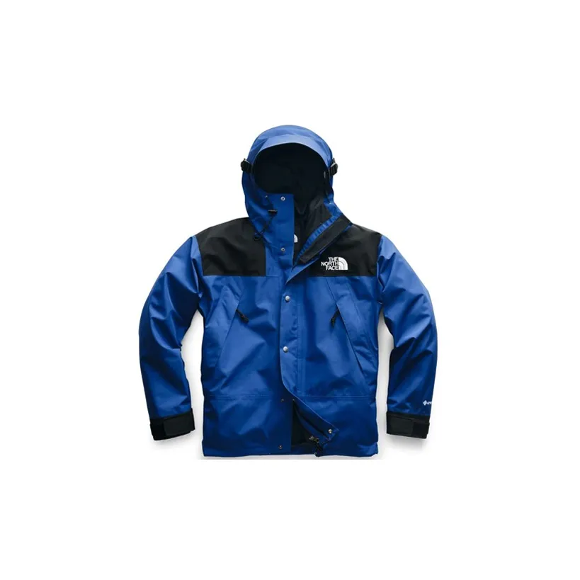 THE NORTH FACE 1990 Collection Outdoor Hiking Waterproof, Windproof, And Rainproof Windbreaker Jacket Unisex Blue