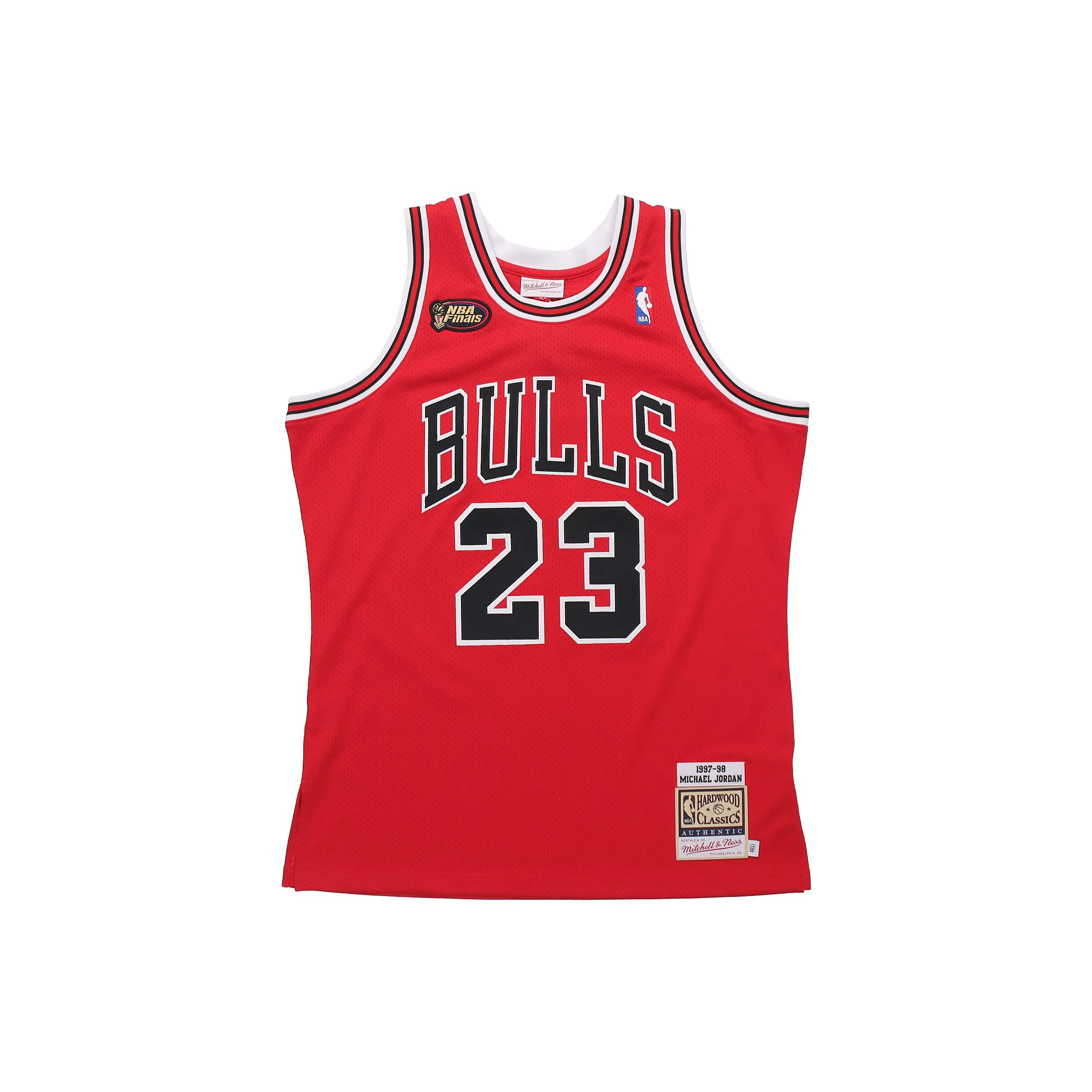 Mitchell Ness Michael Jordan Chicago Bulls Finals 1997 98 Road Authentic Nba Jersey