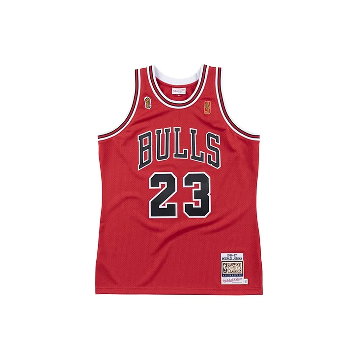 Mitchell Ness Michael Jordan Chicago Bulls 1996 97 Road Authentic Nba Jersey
