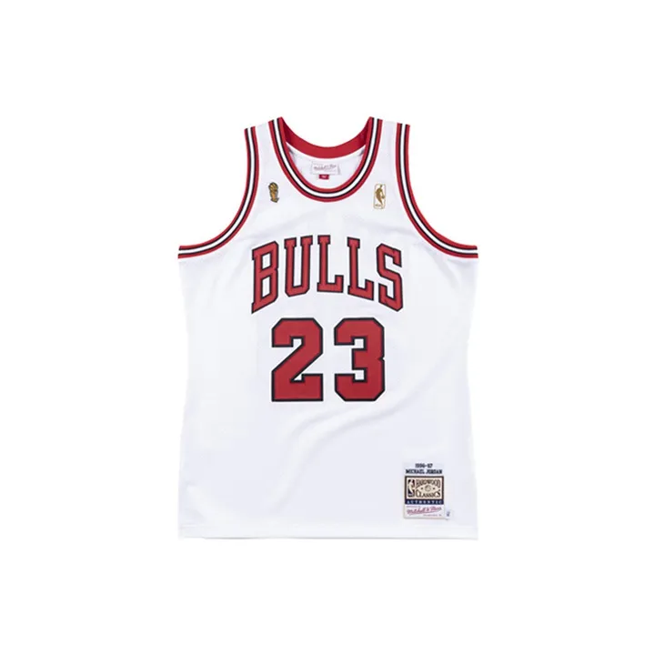 Mitchell Ness Michael Jordan Chicago Bulls 1996 97 Home Authentic Nba Jersey