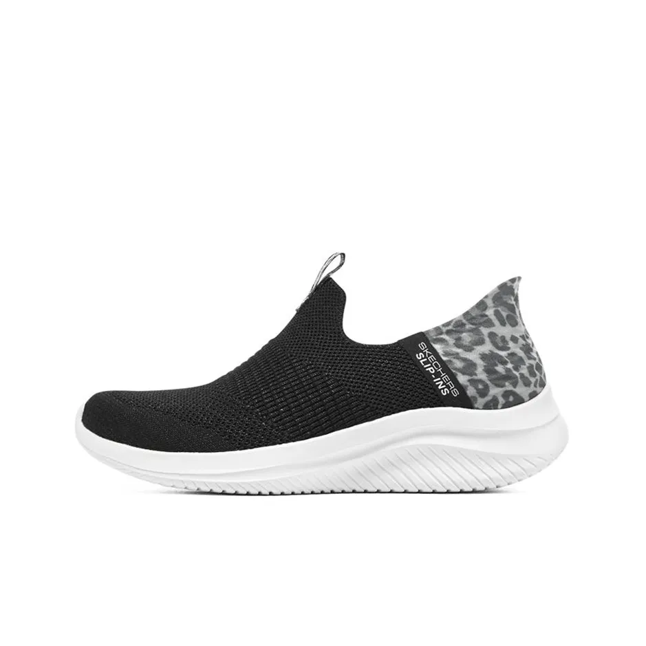 Skechers Ultra Flex 3.0 'Black Leopard' Women's