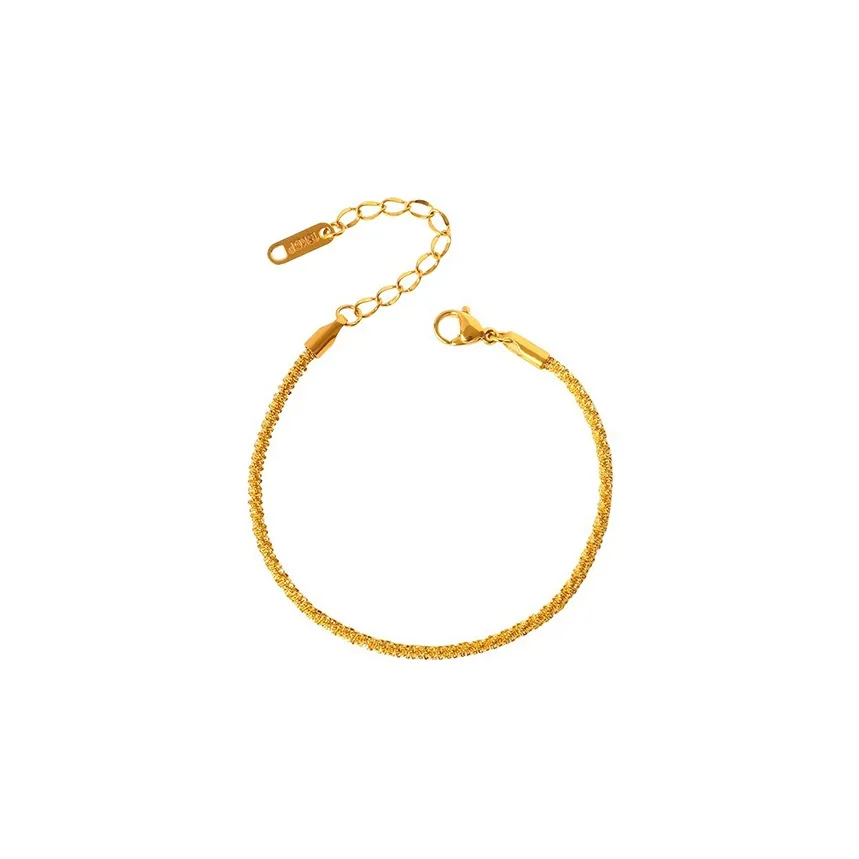 West Island Титановая сталь Браслеты на щиколотку Золотой Женские