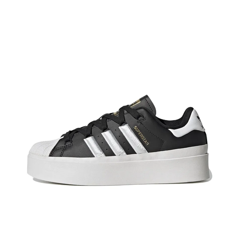 Adidas Women's Superstar Bonega 'Black Gold Metallic' Women's