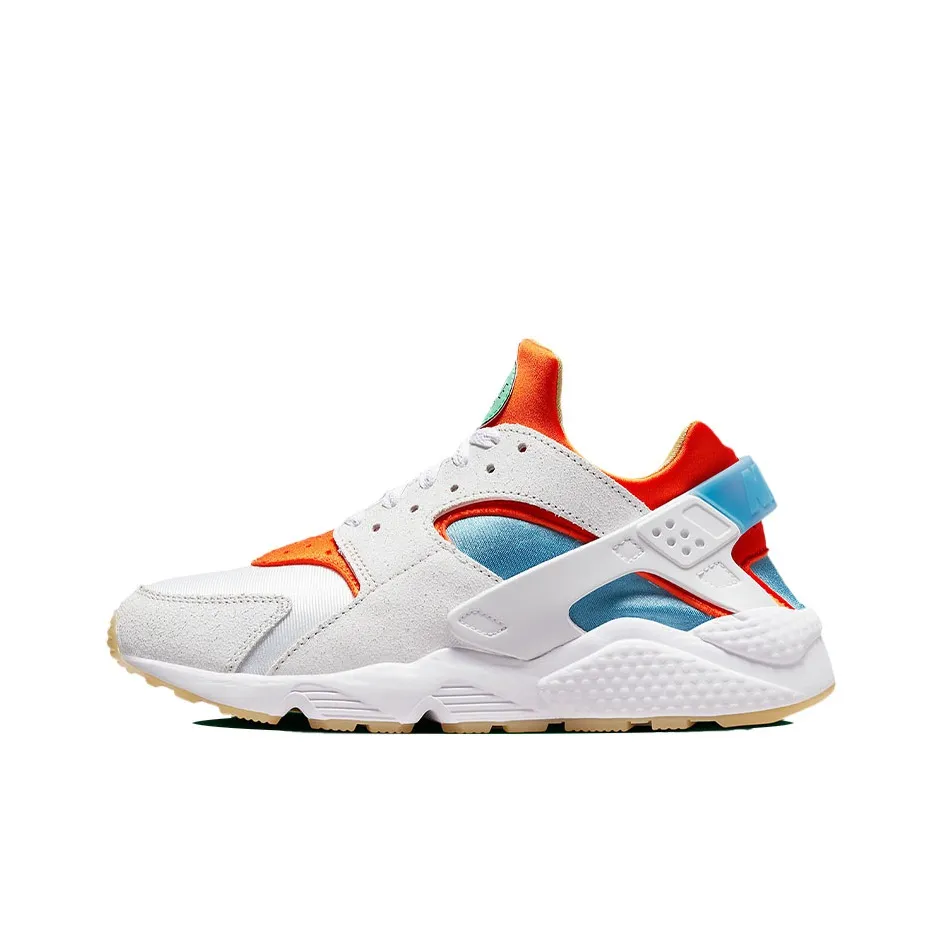 Nike Air Huarache Running Shoes Men Low Top White/Blue