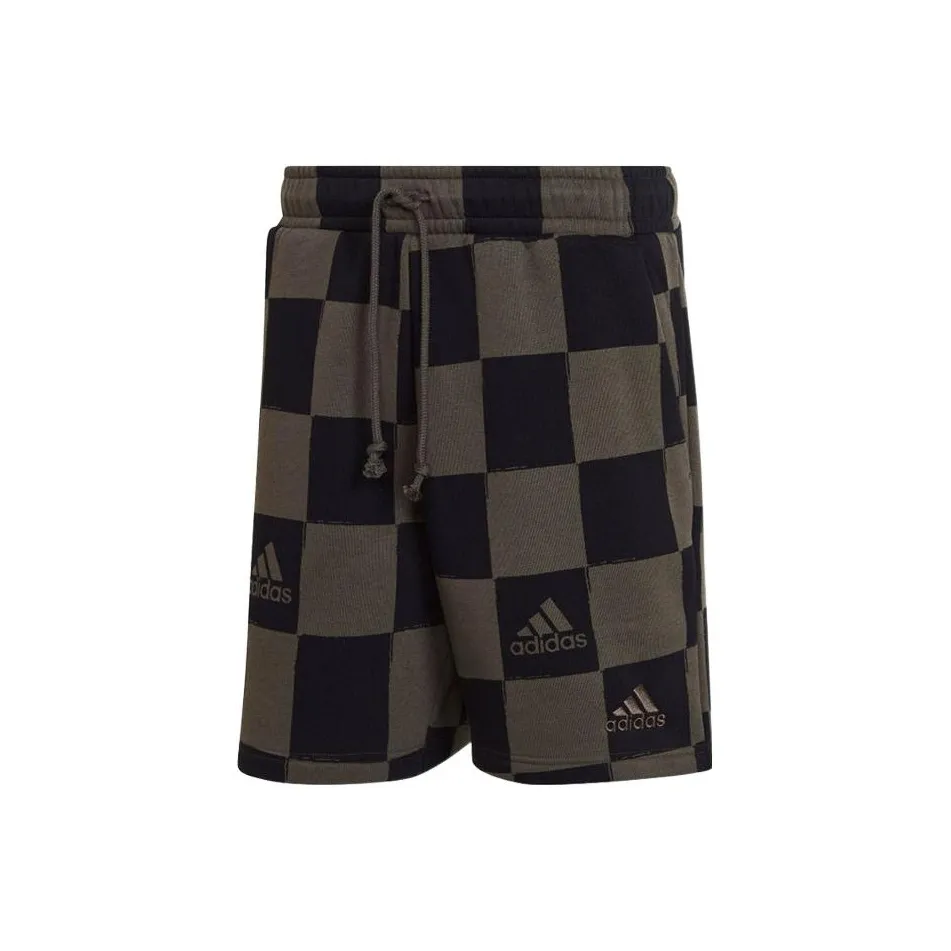 Adidas Casual Shorts Unisex Brown Black