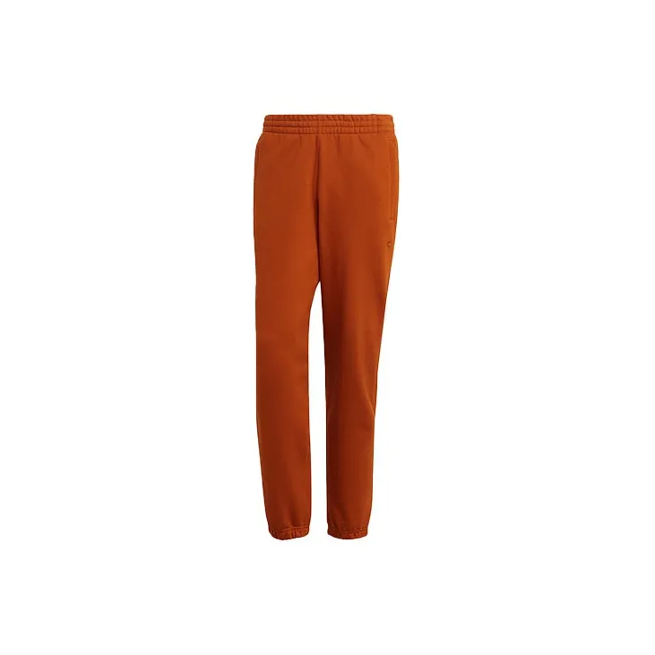 Adidas Originals Trefoil Knitted Sweatpants Men's Orange Red