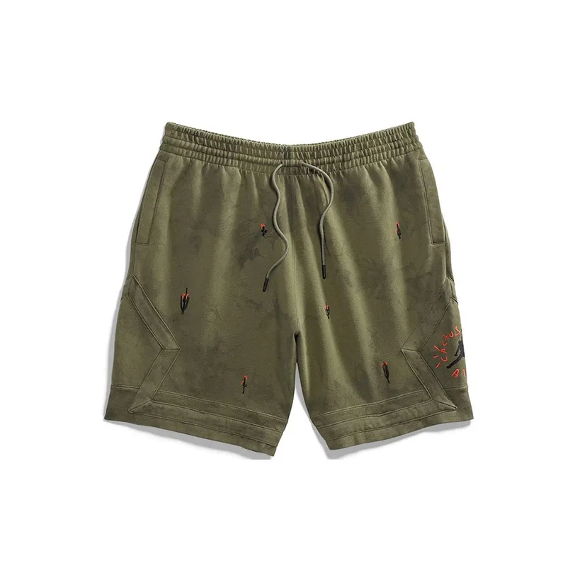 JORDAN Washed Suede Shorts